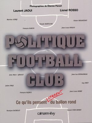 cover image of Politique Football Club